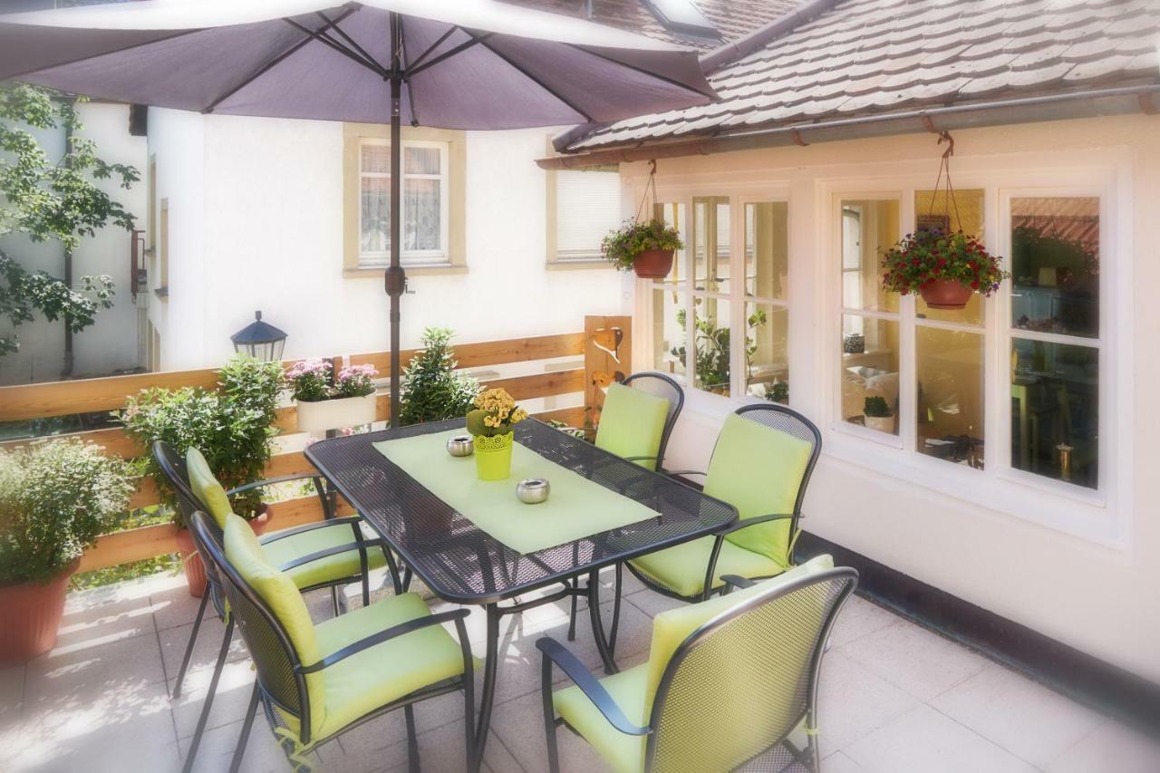 Pension Amthof Oberderdingen Exterior foto